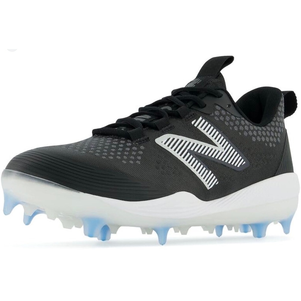 New Balance FuelCell Comp V3 Baseball Cleats Mens 11.5 Black‎ White LCOMPBK3